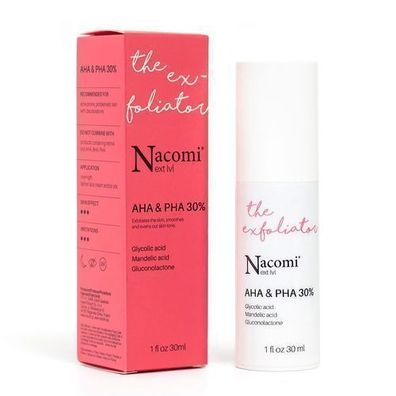 Nacomi Peeling Serum AHA & PHA 30%, 30 ml