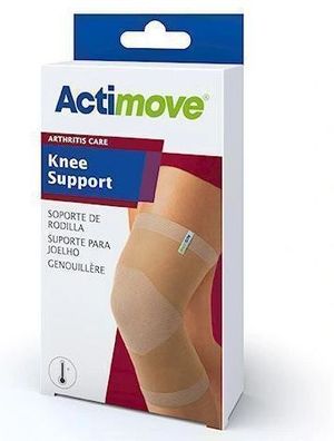 Kniebandage Actimove Premium, Beige, Mittlere Größe