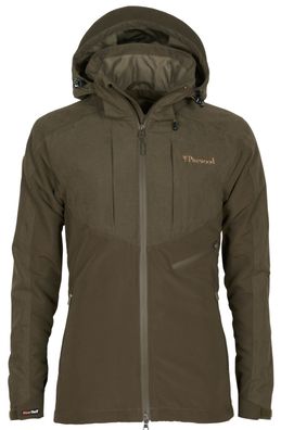 Pinewood 3984 Furudal Caribou Hunt Extreme Damen Jacke Suede Brown/D. Olive (244)