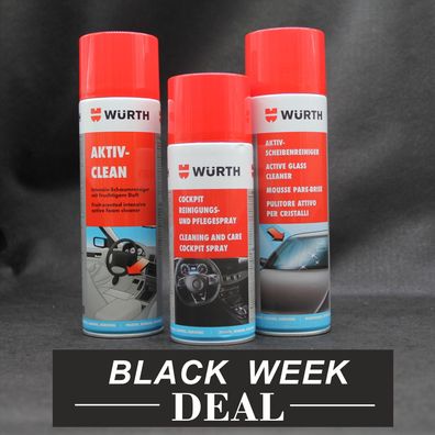 Black Week Deal - Fahrzeug-Innenpflege-Set