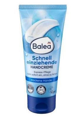 Balea Handcreme 100ml - Intensive Feuchtigkeitspflege fér Geschmeidigkeit