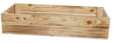 Schubladenkiste geflammt für Tosca Holzkiste Einschubkiste Weinkiste Obstkiste