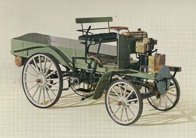 Daimler Lastwagen 1898 - Foto / Kunstdruck