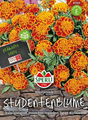 Sperli Studentenblumen Tagetes Honeycomb - Blumensamen