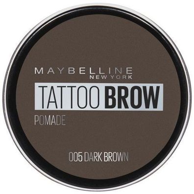 Maybelline Tattoo Brow Pomade Dunkelbraun, 3.5ml