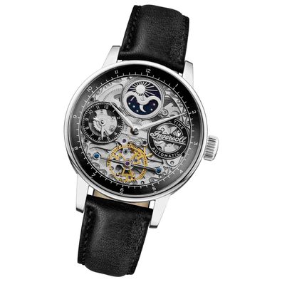 Ingersoll Herrenuhr Leder schwarz Ingersoll The Jazz Armbanduhr UIN07701