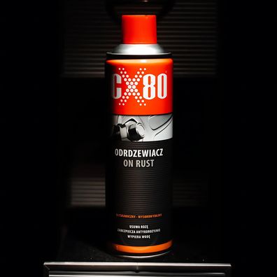 CX80 Rostlöser Spray 500 ml Kriechöl Hochleistungs Rostentferner, Einzeldose