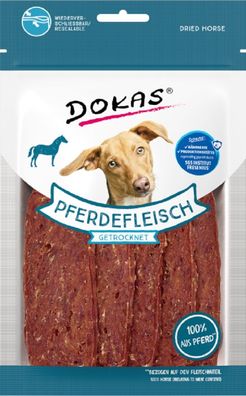 DOKAS - Pferdefleisch getrocknet 12er Pack (12 x 60g)