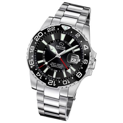 Jaguar Herrenuhr Edelstahl silber Jaguar Ceramic Armbanduhr UJ1011/6