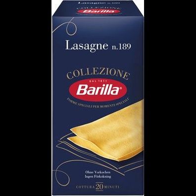 Barilla Collezione Lasagne Italien - 500 g Packung