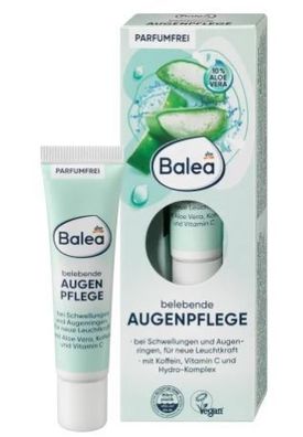 Augencreme mit Aloe Vera & Hydrokomplex - 15ml