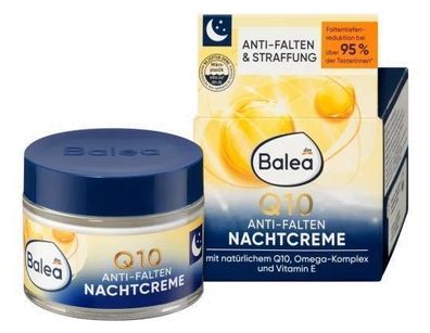 Balea Q10 Anti-Falten Nachtcreme, 50ml