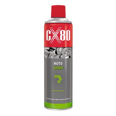 CX80 MotoChain 500 ml Spray Schmiermitel für Motorrad Ketten Kettenfett Kettenöl