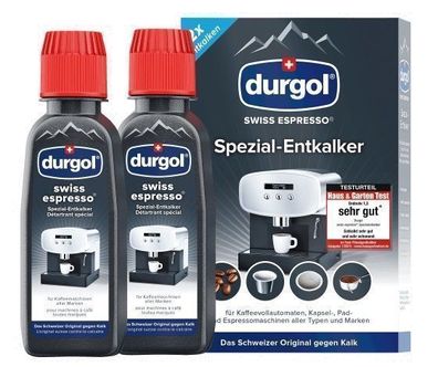 Durgol Professioneller Entkalker, 250ml - Kaffee-Maschine Optimierung