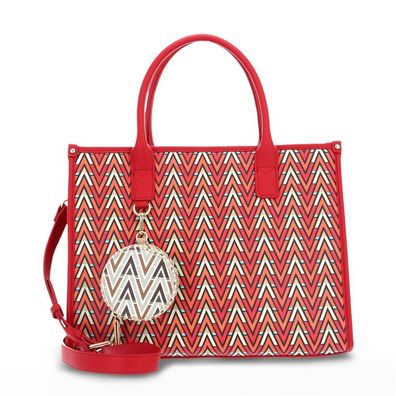 Valentino by Mario Valentino - TONIC-VBS69901-ROSSO-MULTI - Shopper - Damen