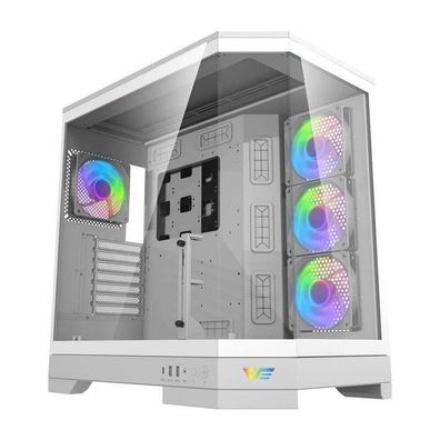 Darkflash - DQX90 White - Computergehäuse