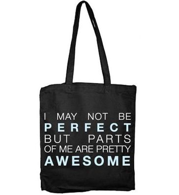 Hybris I May Not Be Perfect Tote Bag SH-4-50379-H24-6