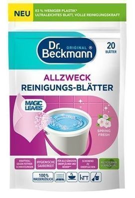 Dr. Beckmann Bodenreinigungsblätter Spring Fresh, 20 Stk