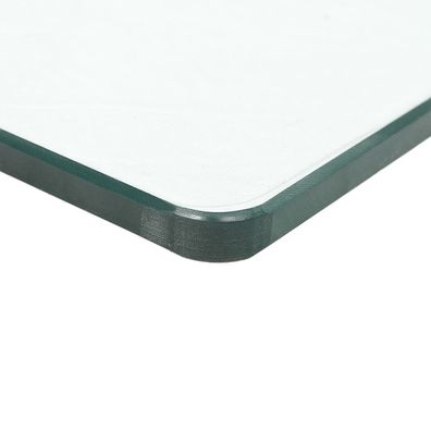 Glasplatte TERRY 80x80cm ESG Glasscheibe 8mm Stärke Bodenplatte