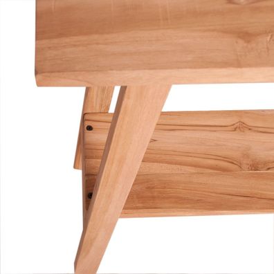 Teak Konsole GEMI-new ca. L100cm Natural Konsolentisch Flurtisch Beistelltisch