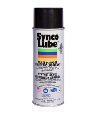 Synco Lube Synthetisches Mehrzwecköl mit Syncolon (PTFE) Aerosol, 311 g