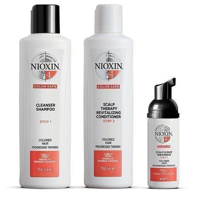 Nioxin System 4 Haarpflege-Set 150ml + 150ml + 40ml