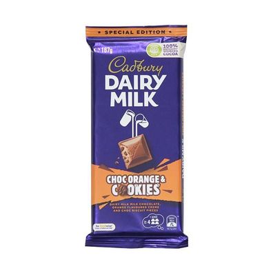 Cadbury Choc Orange & Cookies - Import [MHD: 11.12.2024] 167 g