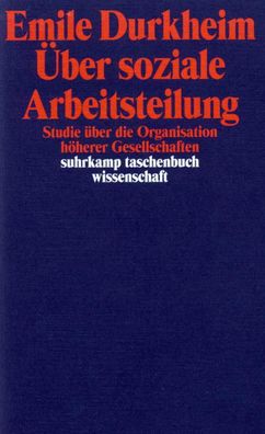 Über soziale Arbeitsteilung, Emile Durkheim