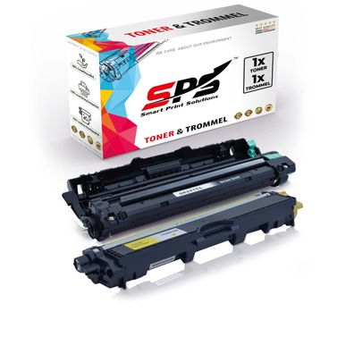 1x TN245 TN246 Toner Gelb + 1x DR241 Drum Unit kompatibel für Brother HL3170 Broth