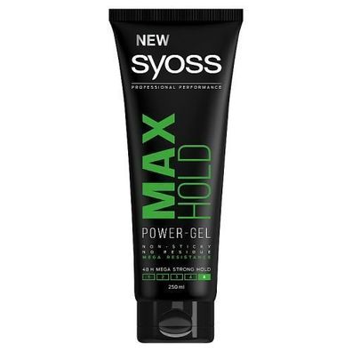 Syoss Haargel Max Hold - 250ml Mega Starker Halt