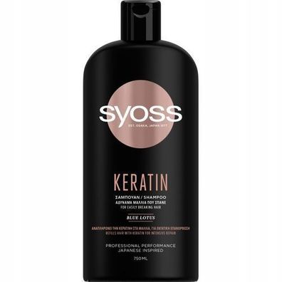 Syoss Restrukturierendes Keratin Shampoo, 750 ml