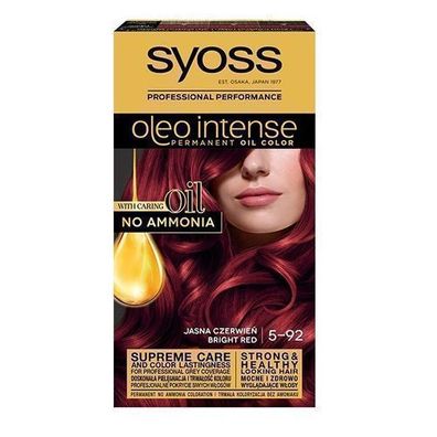 Syoss Oleo Intense Profi Haarfarbe Helles Rot 5-92