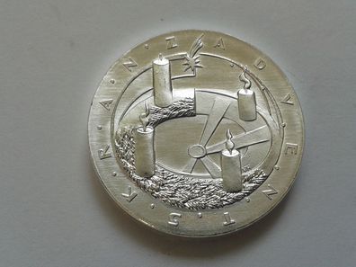 25 euro 2024 Deutschland Adventskranz Weihnachtsmünze 2024 Sterlingsilber