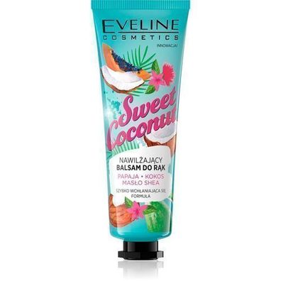 Eveline Feuchtigkeit Handbalsam Sweet Coconut, 50 ml