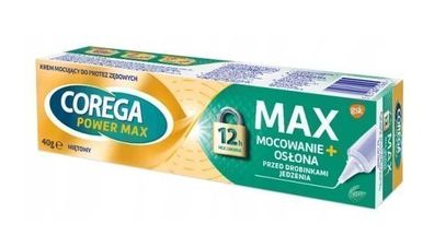 Corega Max Mocowanie + Os?ona, 40g Creme Schutzcreme