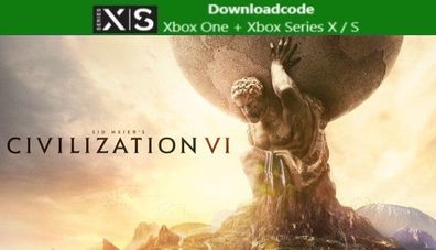 NEU Spiel für XBOX One Series XS Sid Meier´s Civilization VI 6 Game Key Download Code