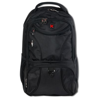 Travel N Meet Rucksack mit Laptopfach 15 Zoll grau Notebooktasche ORD4203S