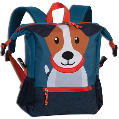 Go Green Fabrizio Kinder Rucksack 32x23x10 blau Hund Freizeitrucksack, ORI220B