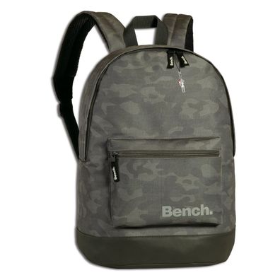 Bench Daypack Camouflage Rucksack Backpack Tarnmuster grau 31x42x20 ORI301J