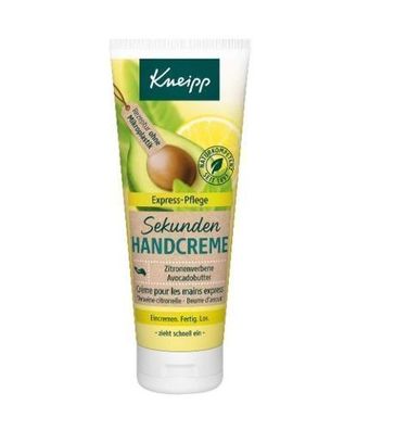 Kneipp Sekunden Handcreme, 75ml - Avocado & Jojoba