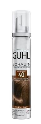 Glanz & Volumen: Guhl Haarschaum 40 Bräunen, 100 ml