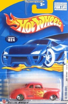 Spielzeugauto Hot Wheels 2002* Ford Coupe 1940