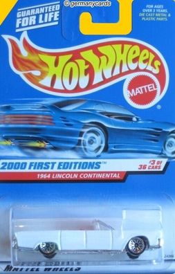 Spielzeugauto Hot Wheels 2000* Lincoln Continental 1964