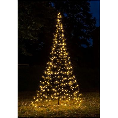 LED Tannenbaum GALAXY 3x1,7m 480 warmweiße LEDs außen FHS 35240