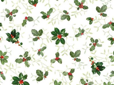 Tischset - Ilex and Mistletoe