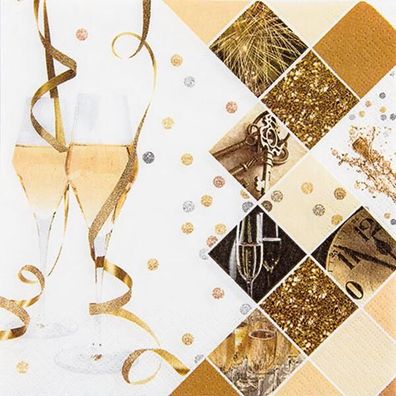 Serviette - New Year Celebration