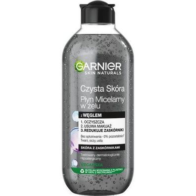 Garnier Czysta Skóra Kohle Micellar Reinigungsgel 400ml