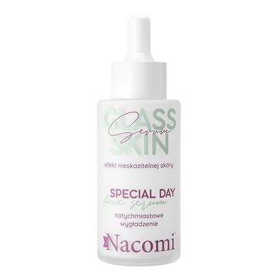 Nacomi Glass Skin Gesichtsserum, 40ml - Intensive Feuchtigkeitspflege