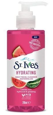 St. Ives Feuchtigkeitsspendendes Wassermelonen-Gesichtswaschgel, 200ml