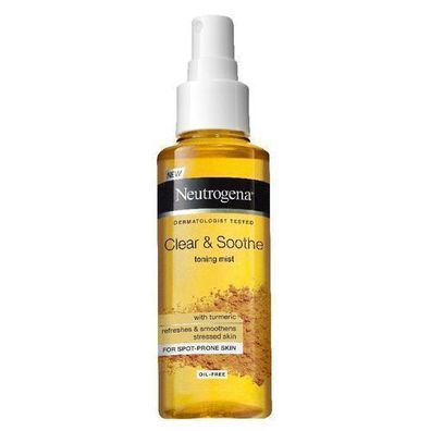 Neutrogena Clear & Soothe Kurkuma Gesichtsspray, 125 ml